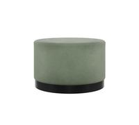 Lara Large Pouffe, Velvet Sage (Green)