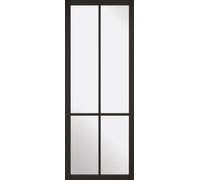 LPD Liberty 4L Glazed Internal Door 1981 x 686mm Black Primed