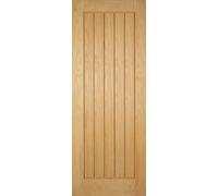 LPD Mexicano Solid Core Internal Door - Unfinished - 2040 x 926mm Oak OMEX926