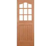 LPD Stable 9L Glazed M&T External Door 1981 x 838mm Unfinished Hardwood
