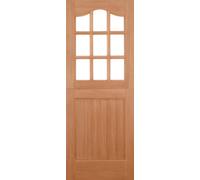 LPD Stable 9L Unglazed M&T External Door 1981 x 838 (33) Unfinished Hardwood