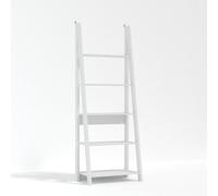 LPD Tiva Ladder Bookcase - Mdf - L38.6 X W64 X H175.4 Cm - White