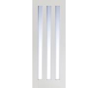 LPD Utah 3L Glazed Internal Door 1981 x 686mm Primed White