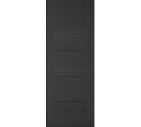 LPD Vancouver 5P Internal Door 1981 x 838mm Pre-Finished Charcoal Black
