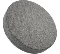 LPeMYbLi Round Memory Foam Seat Cushion 3/5/8cm Thick 30/35/40/45/50cm Diameter, Stool Chair Pad with Removable Washable Cover, Indoor Outdoor Cushions for Dining Kitchen Bar Stools(F,35x3cm)
