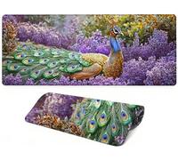 Lpfieonn Animals Large Desk Mat, 120x60cm- Landscape Desk Protector Mat, Large Gaming Mouse Pad with Non-Slip Rubber Base and Stitched Edges Soft, Waschbares Laptop Pad, for Office Home PF-2584