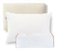 LPHFDCS Latex Pillow Pillow Pressure Relief Sleeping Pillows 99% Natural Latex High-Profile Bed Pillow for Sleeping Breathable Home Pillow Memory Foam(Standard High Profil)
