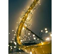 Lphianx Fairy Lights 3M 240 LED, IP44 Outdoor Waterproof String Light with 8 Modes/Brightness/APP/Timer, Bright Warm White Lighting Outside Indoor Garden Tree Party Wedding Christmas Decorations