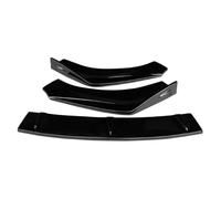 LPHPRGMIXG Car front spoilers For Audi A7 RS7 2014-2018 3 Pcs Front Bumper Lip Split Spoiler Diffuser Deflector Sports Accessory