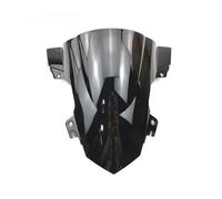 LPHPRGMIXG For BMW For S1000RR 2015 2016 2017 2018 Windshield Double Bubble Motorcycle windshield deflector(Black)