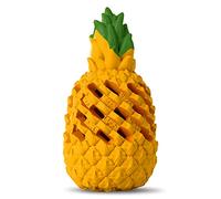LPHSNR Upgrade Dog Toys for Aggressive Chewers Large Dogs, Tough Dog Chew Toys for Medium Large Dogs Breed Indestructible, Dental Clean Dispensing Toys Pineapple Shape Design