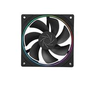 LPIQSPLK TL-S12R 12CM computer case fan, reverse air outlet,Halo lighting effect，4PIN PWM/5V 3PIN ARGB,1500RPM(S12R 1PC)