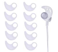 Lpitoy 10pcs Universal Sports Earhook Silicone Earphone Clip Hook Ear Hanger Bracket Horn Ear for Bluetooth-compatible Headsets