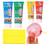 Lpitoy 12 Pcs Blow Plastic Bubbles Toys Large Bubble Balloons for Kids Outside Party, Bubble Blowing Products, Bubble Toys, Bubble Balloon, Toddler Outdoor Toys