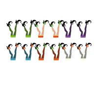 Lpitoy 12 Pcs Halloween Witch Boot Cupcake Toppers Witches Legs Cupcake Picks Baby Shower Birthday Halloween Themed Party Cake Decorations