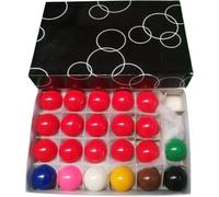 Lpitoy 22 Pcs Snooker Balls, Mini Billiard Balls Set Suitable for Official Game British Billiard Mini Pool Table Billiard Ball Kids Toy