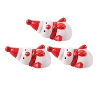 Lpitoy 3 Pcs Christmas Chopsticks Rest Cute Snowman Santa Chopsticks Holder Rack for Dinner Fork Spoon Knife Tableware, Home Kitchen Christmas Decoration