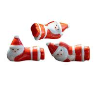 Lpitoy 3 Pcs Christmas Chopsticks Rest Cute Snowman Santa Chopsticks Holder Rack for Dinner Fork Spoon Knife Tableware, Home Kitchen Christmas Decoration