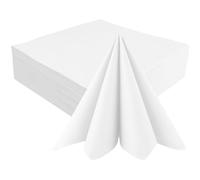 Lpitoy 50 Pcs Paper Napkins, Christmas Napkins Linen Feel Guest Towel Air-laid Paper Napkins Hand Towels Dinner Napkin for Christmas Wedding Party