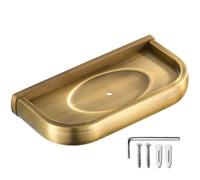 Lpitoy Bathroom Soap Dish Storage Holder Wall Mounted Soap Holder Antique Brass Soap Holder Box Soap Basket Bathroom Accessories