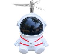 Lpitoy Bicycle Handlebar Ornaments, Cute Astronaut Motorcycle Handle Decoration, Bike Handlebar Decoration Accessories With Rotatable Propeller Bicycle Decoration