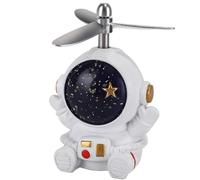 Lpitoy Bicycle Handlebar Ornaments, Cute Astronaut Motorcycle Handle Decoration, Bike Handlebar Decoration Accessories With Rotatable Propeller Bicycle Decoration