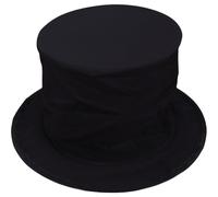 Lpitoy Black Folding Magic Hat Magic Tricks Magicians Costume Hat Spring Cap Magic Professional Magic Props for Beginner