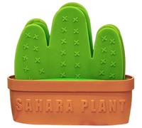 Lpitoy Cactus Coasters Set for Drinks, 6 Pcs Funny Coasters with Flowerpot Holder for Home Office Bar Decor