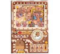 Lpitoy Capybara Notebook, Cute Claw Machine Design Capybara Theme Journal Notebook, Fun Notepad for Journaling, Gifts for Students