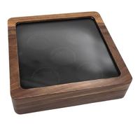 Lpitoy Collection Box Display Box in Finished Black Walnut Commemorative Medal Holder Transparent Capsule Box Container