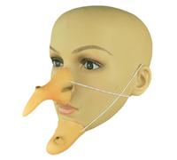 Lpitoy Halloween Witch Nose and Chin Set Halloween Witch Costume Accessories Halloween Witch Prosthetic Set Halloween Masquerade Cosplay Assecories
