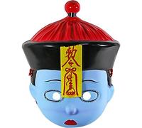 Lpitoy Halloween Zombie Mask Scary Chinese Zombie Baby Mask for Halloween Cosplay, Chinese Traditional Horror Zombies Mask Cosplay Props