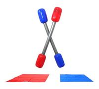 Lpitoy Inflatable Battle Sticks Set, Kids Adult Inflatable Gladiator Game Set Lawn Fighting Expulsion Sticks Party Toy Parent-child Interactive Playing Games