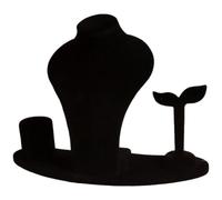 Lpitoy Jewelry Mannequin Display Set Jewelry Displays Holder Set Necklace Ring Earring Display Stand for Home Jewelry Organizer Store Showcase Selling