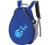 Lpitoy Kids Tennis Racket Bag Lightweight Tennis Backpack Storage Organizer Sports Duffle Bag Racket Holder Equipment Bag Pickleball Paddles Backpack Carrying Tote for Badminton Paddle, Boys Girls
