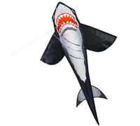 Lpitoy Large Shark Kites for Kids and Adults, Easy to Fly, Beginner Kite for Boys Girls for Outdoor Game, Summer Beach Trip