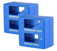Lpitoy Magnetizer Demagnetizer 2pcs 2 in 1 Screwdriver Magnetizers Magnetic Tool for Screwdrivers Tips Screw Bits Practical Small