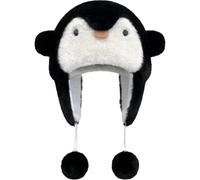 Lpitoy Plush Penguin Hat, Super Soft Warm Hat With Ear Flaps, Cute Winter Hat for Outdoor Ski Winter Christmas