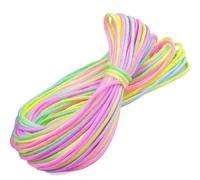 Lpitoy Rainbow Cord 4mm Rainbow Paracord, Seven Core Rainbow Line Parachute Rope Camping Equipment Rainbow Paracord