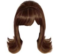 Lpitoy Retro Wigs for Women, 70's Retro Beehive Style Vintage Look Flicked Beehive 50's Style Wig Costume Women's Wig with Bangs