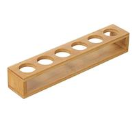 Lpitoy Shot Glass Holder Tray, Bamboo Shot Glass Holder Wine Glass Cup Serving Tray Cups Organizer Shot Glass Display Accessories for Party Bar Club