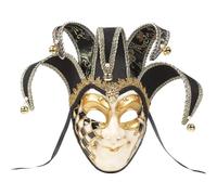 Lpitoy Venetian Comedy Mask Exquisite Jester Masks Masquerade Mask for Mardi Gras Halloween Cosplay Musical Party