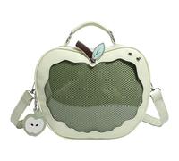 Lpitoy Women Ita Bag Kawaii Crossbody Purse Cute Messenger Purse Clear Backpack Shoulder Bags Pin Display Bag for Women Girls