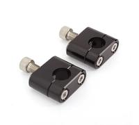 LPKGHBZNT Motorcycle Handlebar Clamps Riser For YZF For MT07 For MT09 Motorcycle HandleBar Fat Bar Risers Mount Clamp 22 Mm Adapter Handle Bar Clamps Motorbike Handle Bars(22mm black)