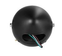 LPLRBKWQ 6.5 Inch Headlight Low Beam Round Lamp Compatible With Various Vintage Motorcycles Including Sportster Softail Choppers And Custom Cafe Racers(White Light)