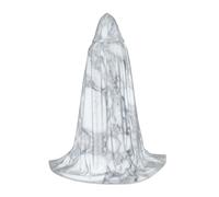 LPLSNWS Black Textured Marble Graphic S Teen Cosplay Robe - Perfect for Halloween, stage plays and everyday cosplay wear