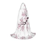 LPLSNWS Cherry Blossoms Tree Graphic S Teen Cosplay Robe - Perfect for Halloween, stage plays and everyday cosplay wear