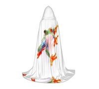 LPLSNWS Red Eyed Monkey Tree Frog Graphic L Teen Cosplay Robe - Perfect for Halloween, stage plays and everyday cosplay wear