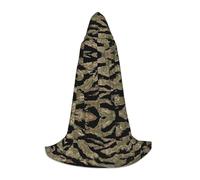 LPLSNWS Tiger Stripe Camo Graphic M Teen Cosplay Robe - Perfect for Halloween, stage plays and everyday cosplay wear
