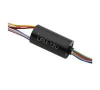 LPM slip ring 12-way 1A robot drone gimbal automation instrumentation current loop(U type 12.5X25.5mm without flange)